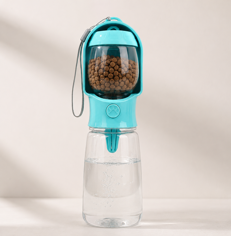 Portable Dog Water Bottle – Leak-Proof Travel Dispenser