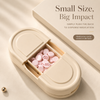 Pet Medicine Storage Box with Built-In Pill Cutter