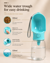Portable Dog Water Bottle – Leak-Proof Travel Dispenser