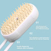 Pet Steam Grooming Brush - Deshedding & Massage Brush for Dogs & Cats