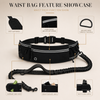 Hands-Free Dog Walking Belt - Reflective Waist Leash