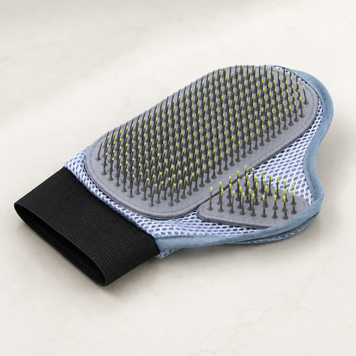 Dog Bathing & Grooming Glove - Pet Massage & Shampoo Brush