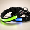 Rechargeable LED Dog Collar – Light-Up Safety Collar for Night Walks