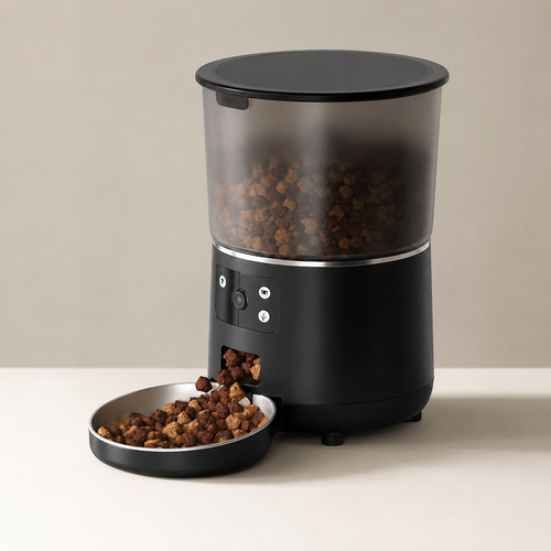 4L Automatic Cat Feeder with Camera – WiFi Smart Food Dispenser