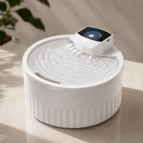 Cordless Cat Water Fountain – 3L Wireless Pet Fountain with 5000mAh Battery & UV